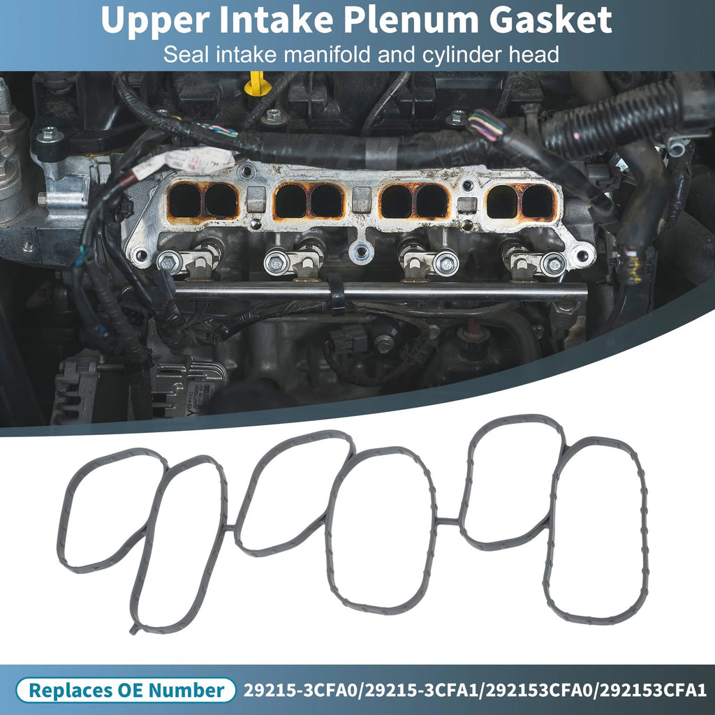 Upper Intake Plenum Gasket for Hyundai Santa Fe (2013–2018) Replaces 292153CFA0