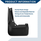 Set of 2 Mud Flaps Splash Guards for Mercedes-Benz GLC (2023)