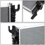 Aluminum Core Cooling Radiator for Dodge Ram Truck (2002–2004) DPI 2479