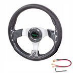 12.5" Carbon Fiber Steering Wheel for Marine Boat