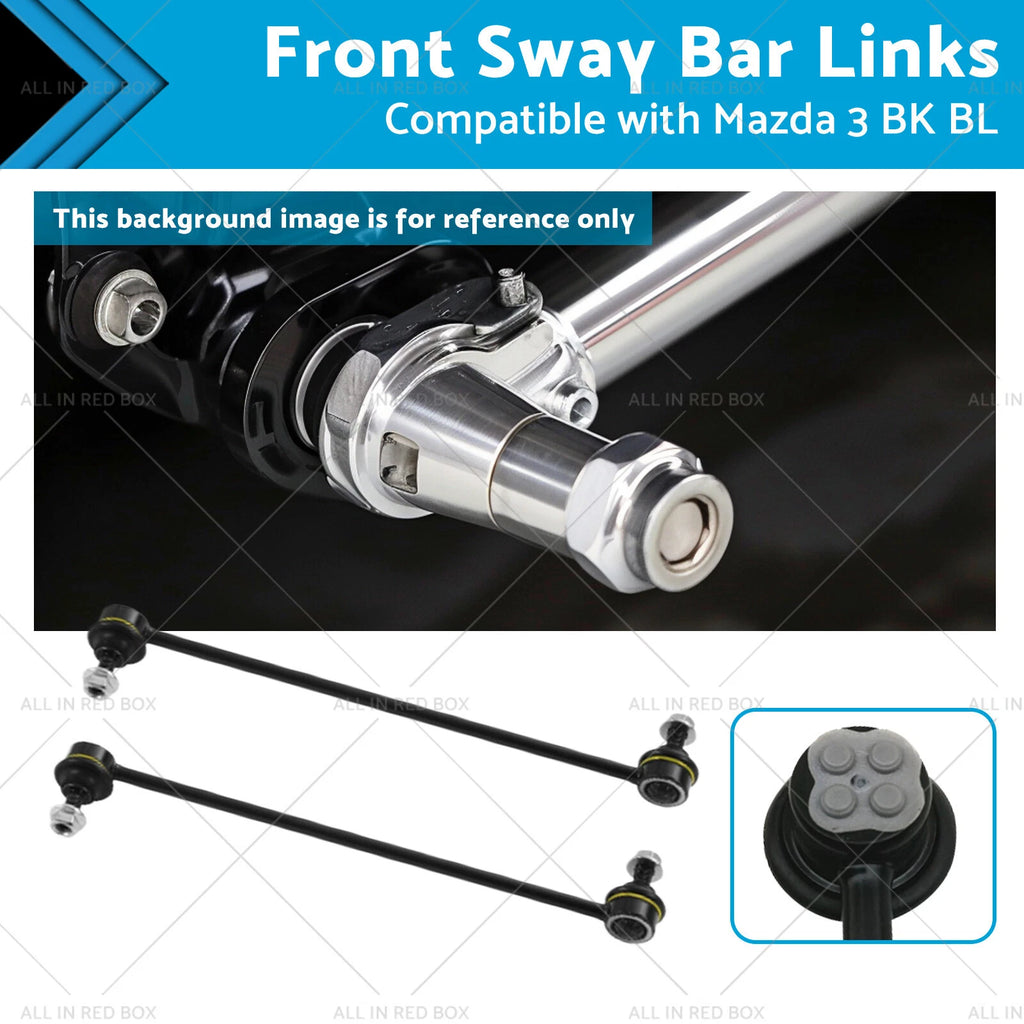 2X Front Sway Bar Links for Mazda 3 (2004–2014) BK BL 4cell 2.0L