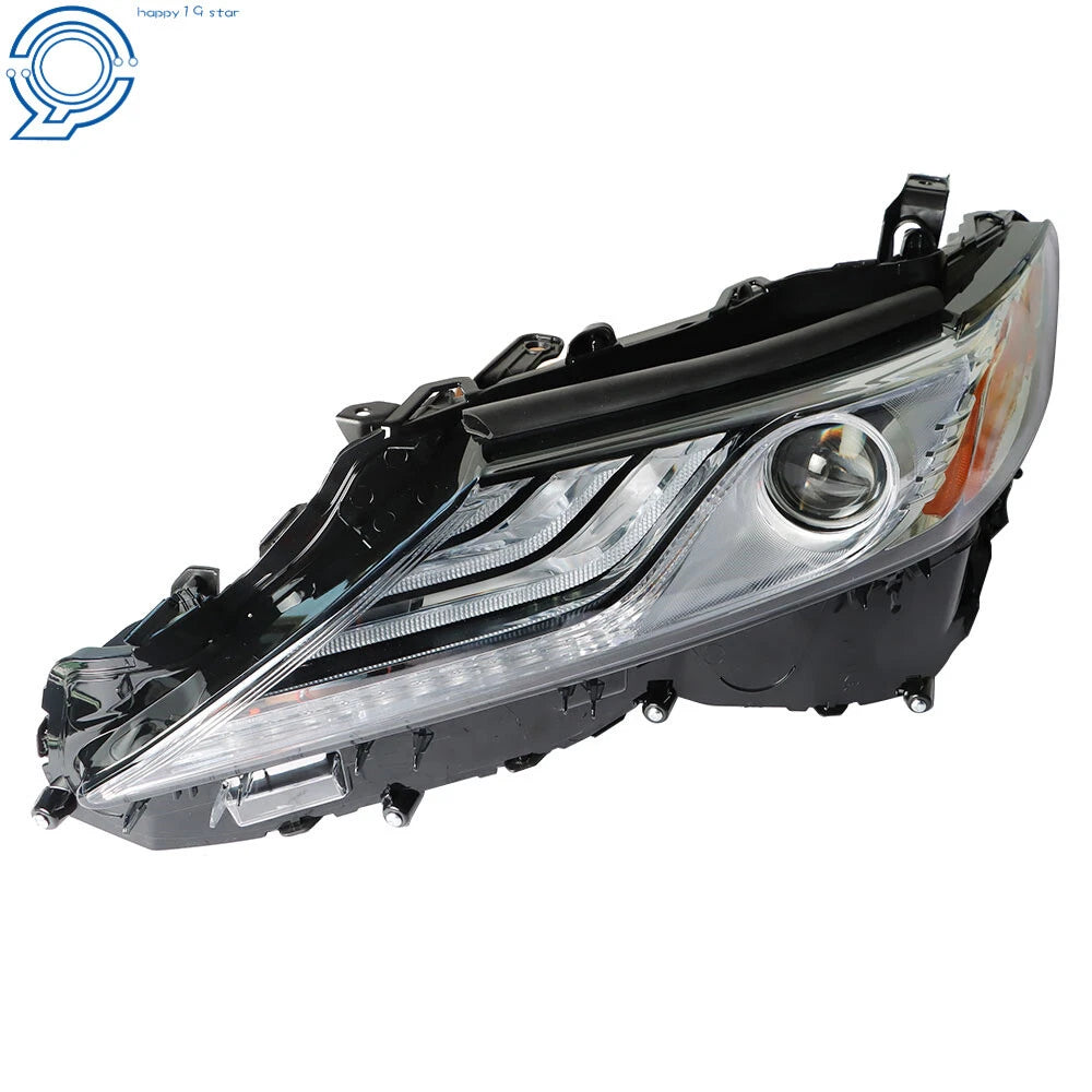 LED Headlight Assembly for Toyota Camry (2018–2020) Chrome Clear Left