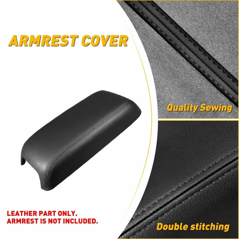 Leather Center Console Lid Armrest Cover for Chrysler 300 (2011–2022) EXV