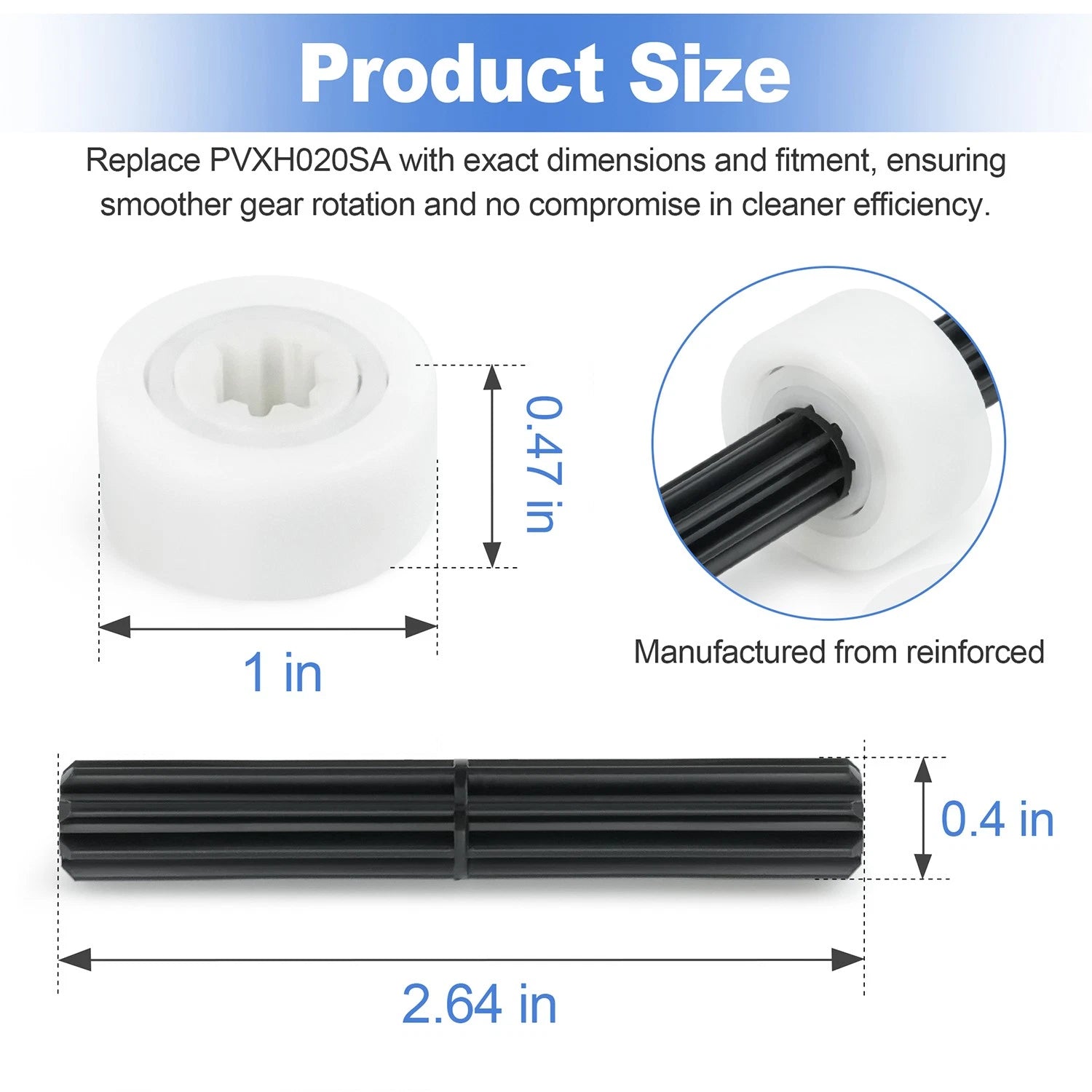 Rear Gear Shaft for Hayward AquaNaut 400/450 (PVXH020SA)
