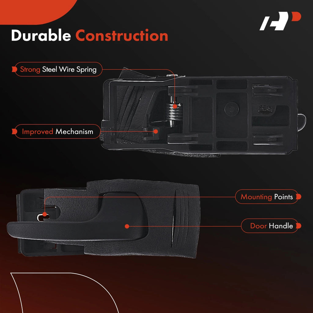 2X Front Interior Door Handle for Ford E-150 E-250 E-350 (2000-2023)