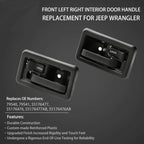 Interior Door Handle Kit for Jeep Wrangler YJ TJ (1987–2006) 79540