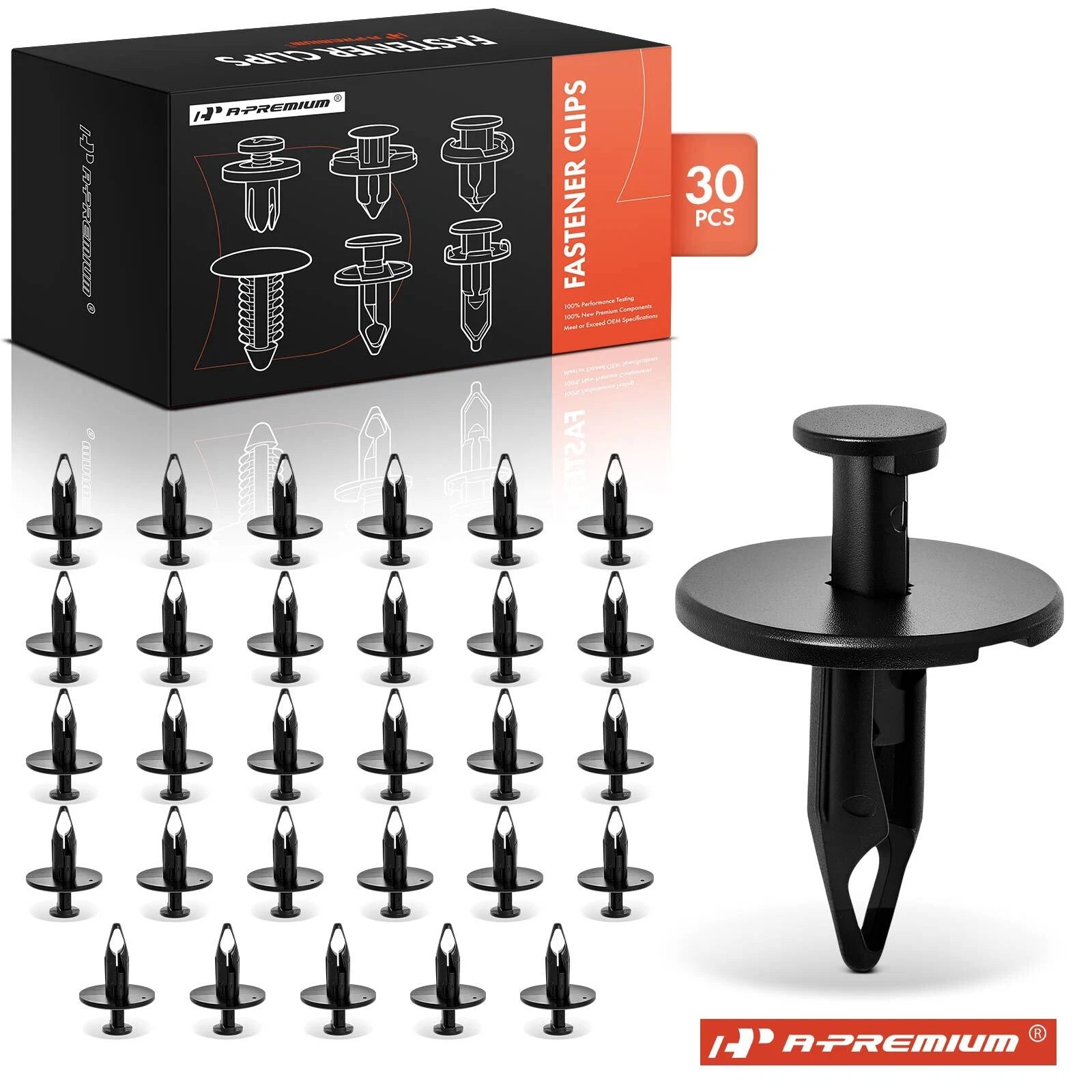 30x Push-Type Exterior Body Retainer Clips for GM (Various Models)
