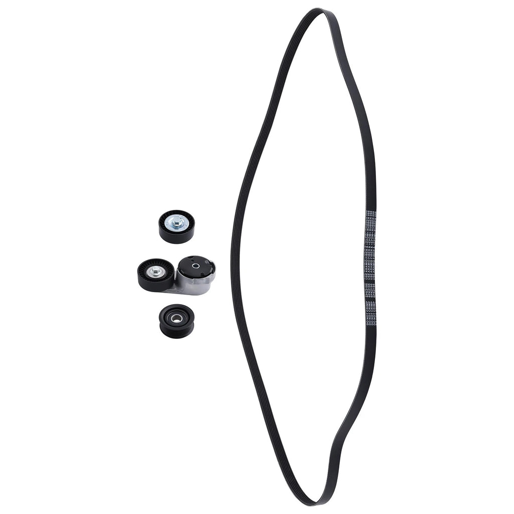 Drive Serpentine Belt Tensioner Idler Pulley Kit for Chrysler Dodge (2005–2010) 4861928AA