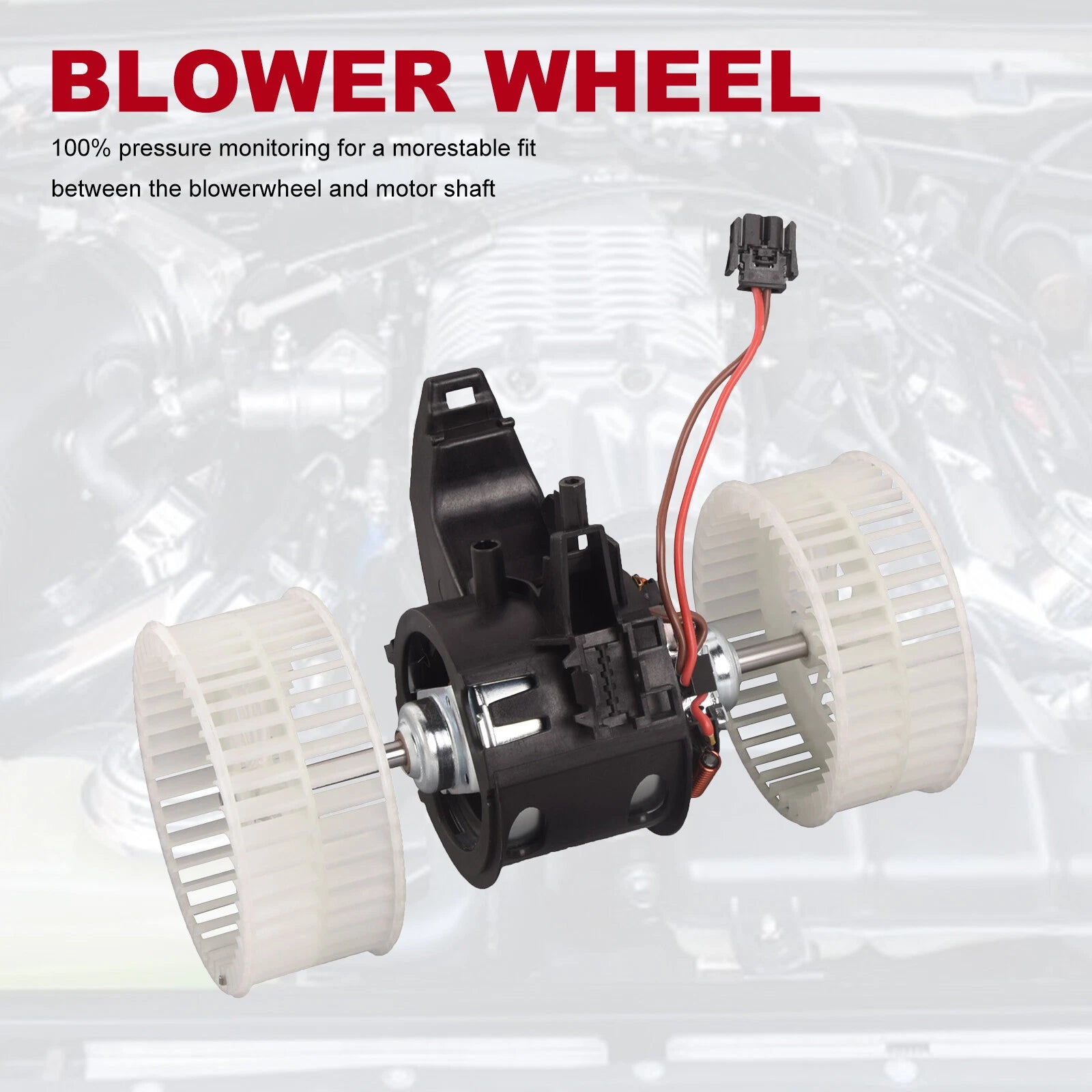 A/C Blower Motor for BMW 525i 528i 530i 535i 545i 550i 650i M5 M6 (2001–2010)