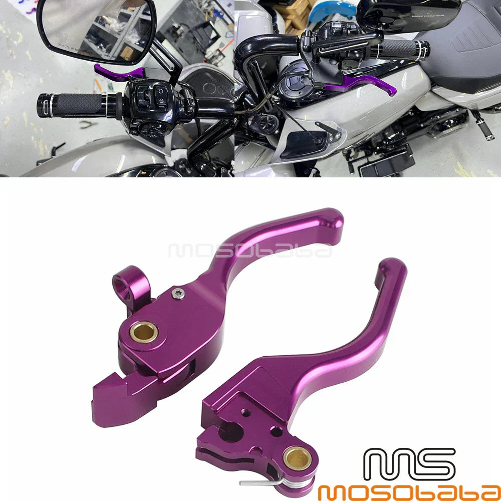 Adjustable Brake & Clutch Levers for Harley Touring Road Glide FLTRXSTSE