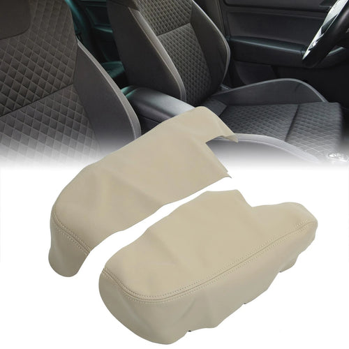 1 Pair Armrest Cover Pad for Honda Ridgeline (2006–2014) Beige