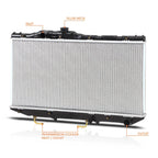 Aluminum Cooling Radiator for Toyota Camry (1987–1991) DPI-870