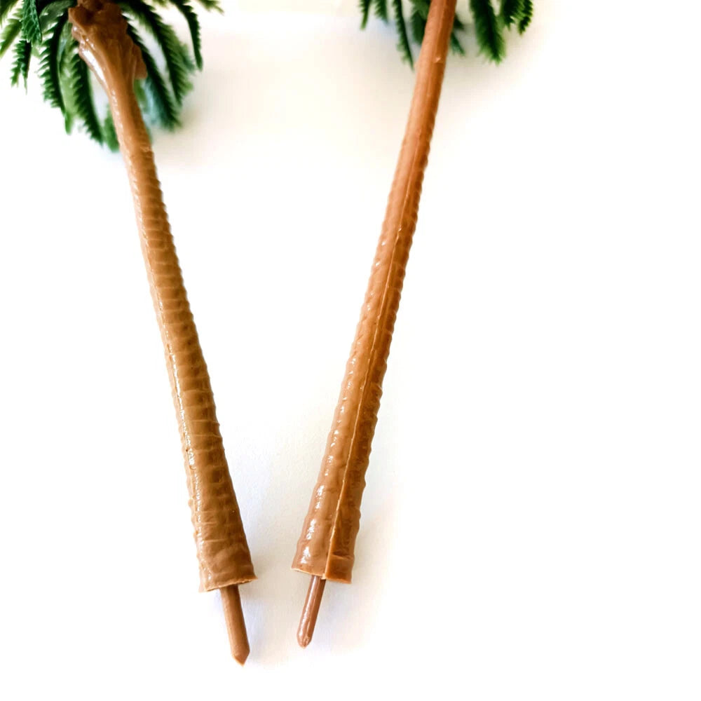 10pc Coconut Palm Tree Models for Landscape Garden Railway Scenery
