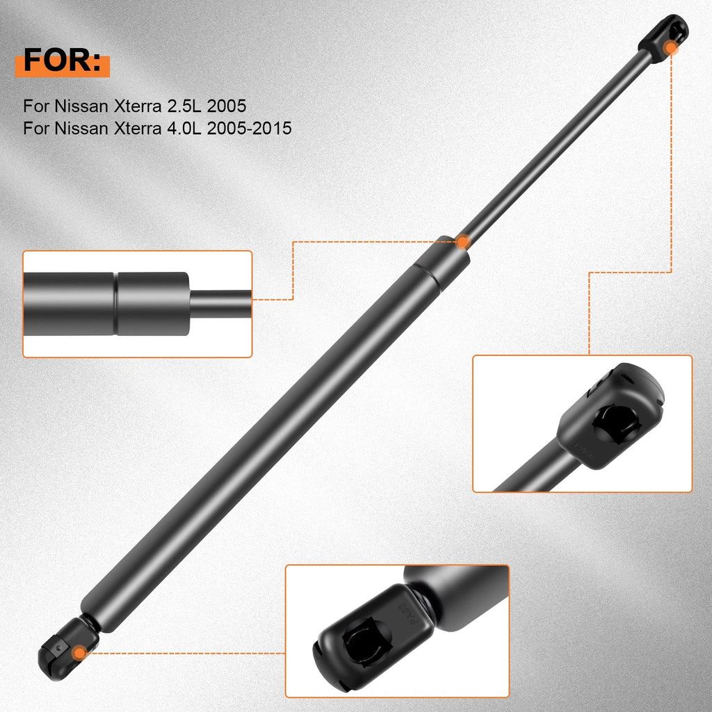 2X Rear Liftgate Gas Struts for Nissan Xterra (2005–2013)