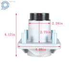 Set of 2 Bolt Front Wheel Hub Assembly for EZGO RXV (2008-Up) Golf Cart