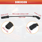 8pcs Spark Plug Wire Ignition Coil Cable No. 88894393 for Chevrolet Avalanche (2002–2013)