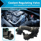 Coolant Regulating Valve for Audi A6 A7 Volkswagen Touareg (2011–2018) 95810673701