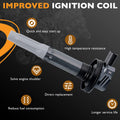 Set of 8 UF622 Ignition Coils for Ford F-150 Lobo Mustang 5.0L V8 (2011–2016)