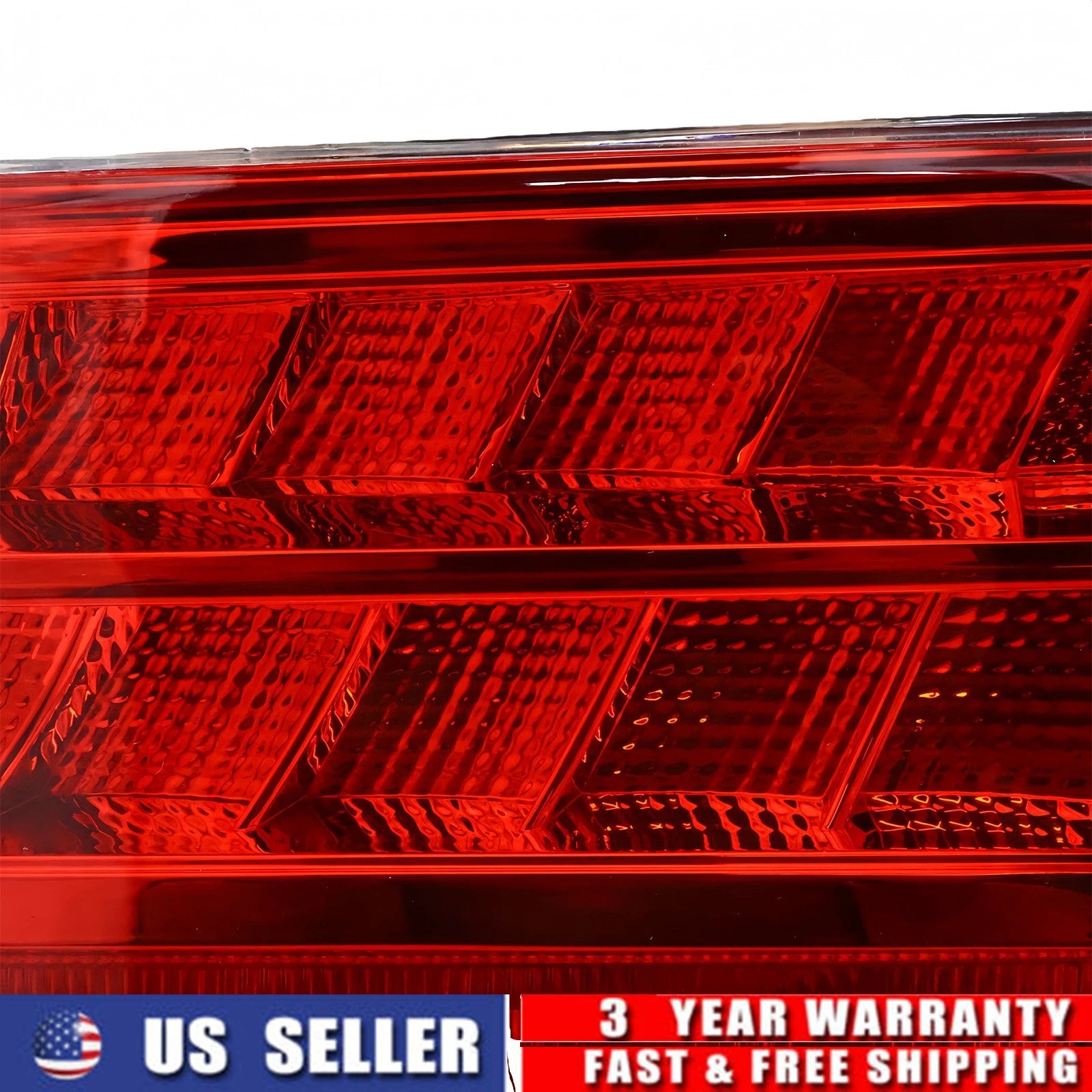 2X LED Inner Tail Light LH RH for Honda Accord Sedan (2013–2015)