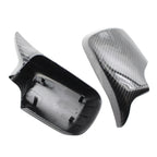 2 x M Style Wing Car Side Mirror Cover Caps for BMW E46 Sedan (1998–2005)