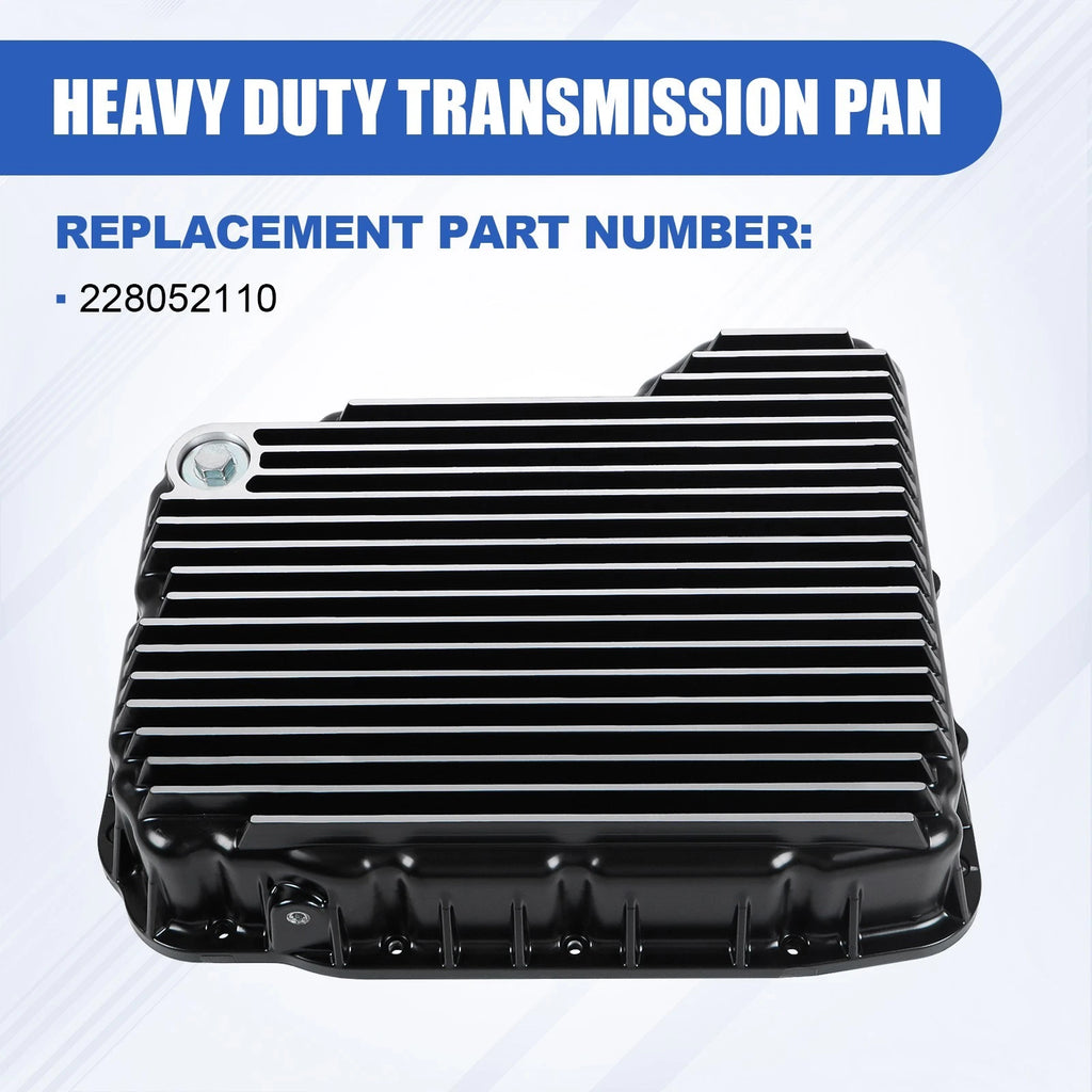 Deep Aluminum Transmission Pan for Ram 6.7 Cummins Diesel (2007–2025)