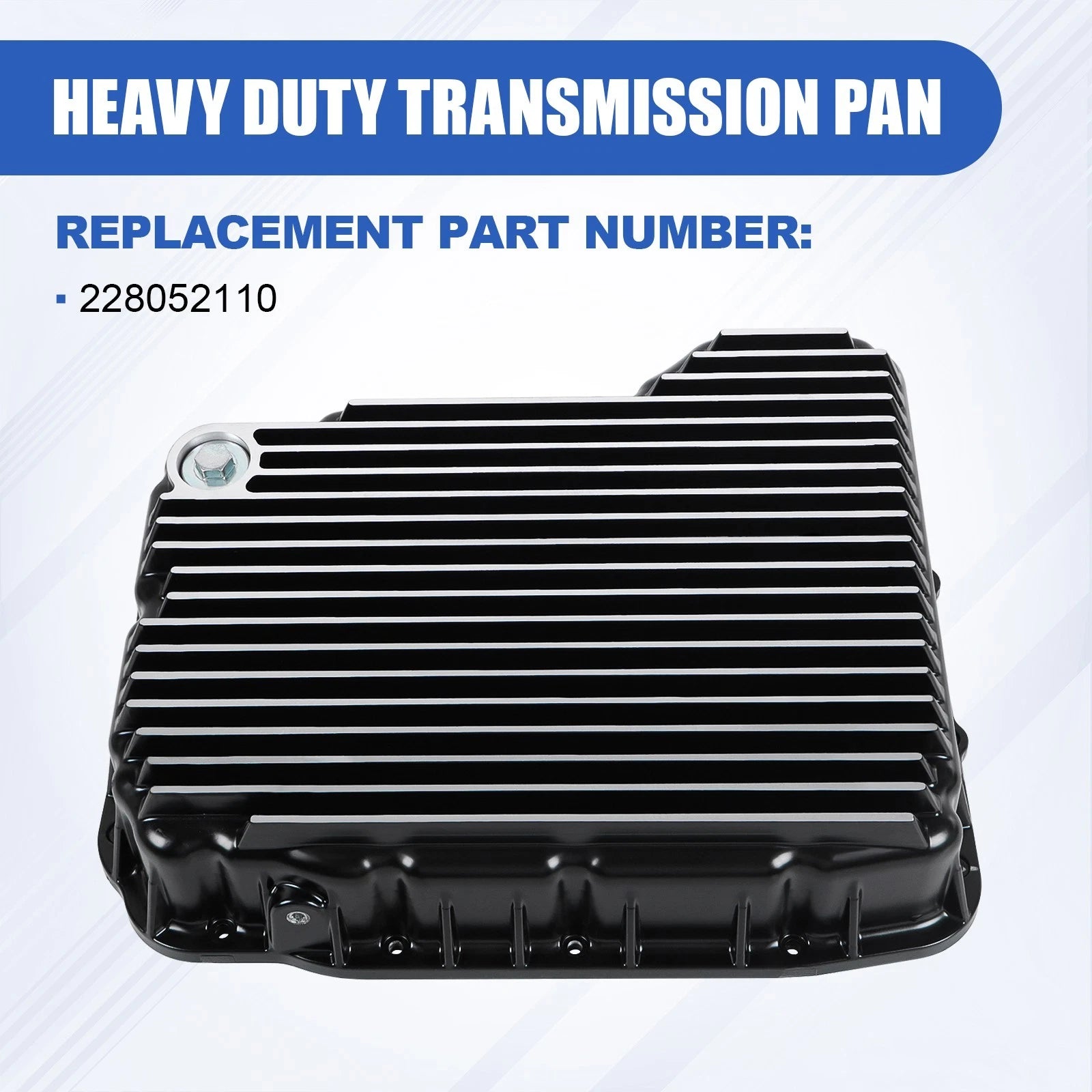 Deep Aluminum Transmission Pan for Ram 6.7 Cummins Diesel (2007–2025)