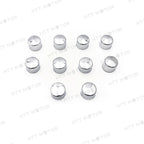 10x Black 3/8" Allen Socket Bolt Cap Covers for Harley (Misc Hardware)