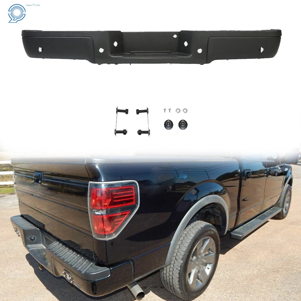 Rear Steel Bumper for Ford F150 Pickup (2009–2014)