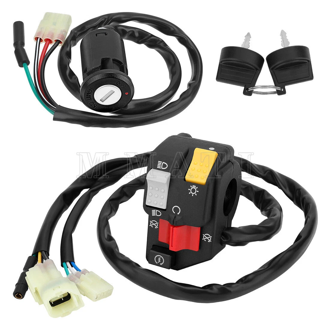 Start Stop Switch & Key Switch for Honda Sportrax 250 TRX250EX (2006–2007)