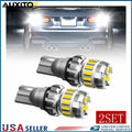 2X LED Backup Reverse Light Bulbs for Dodge Ram 1500 2500 3500 (2014–2018)
