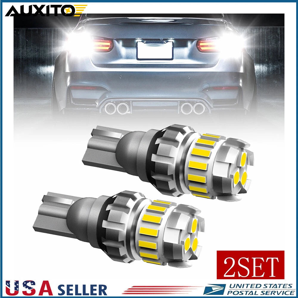2X LED Backup Reverse Light Bulbs for Dodge Ram 1500 2500 3500 (2014–2018)