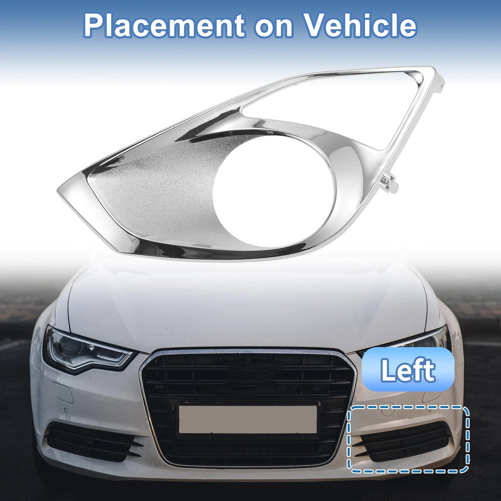 1 Pc Fog Light Grill for Toyota Avalon (2013–2015) No. 5212807040