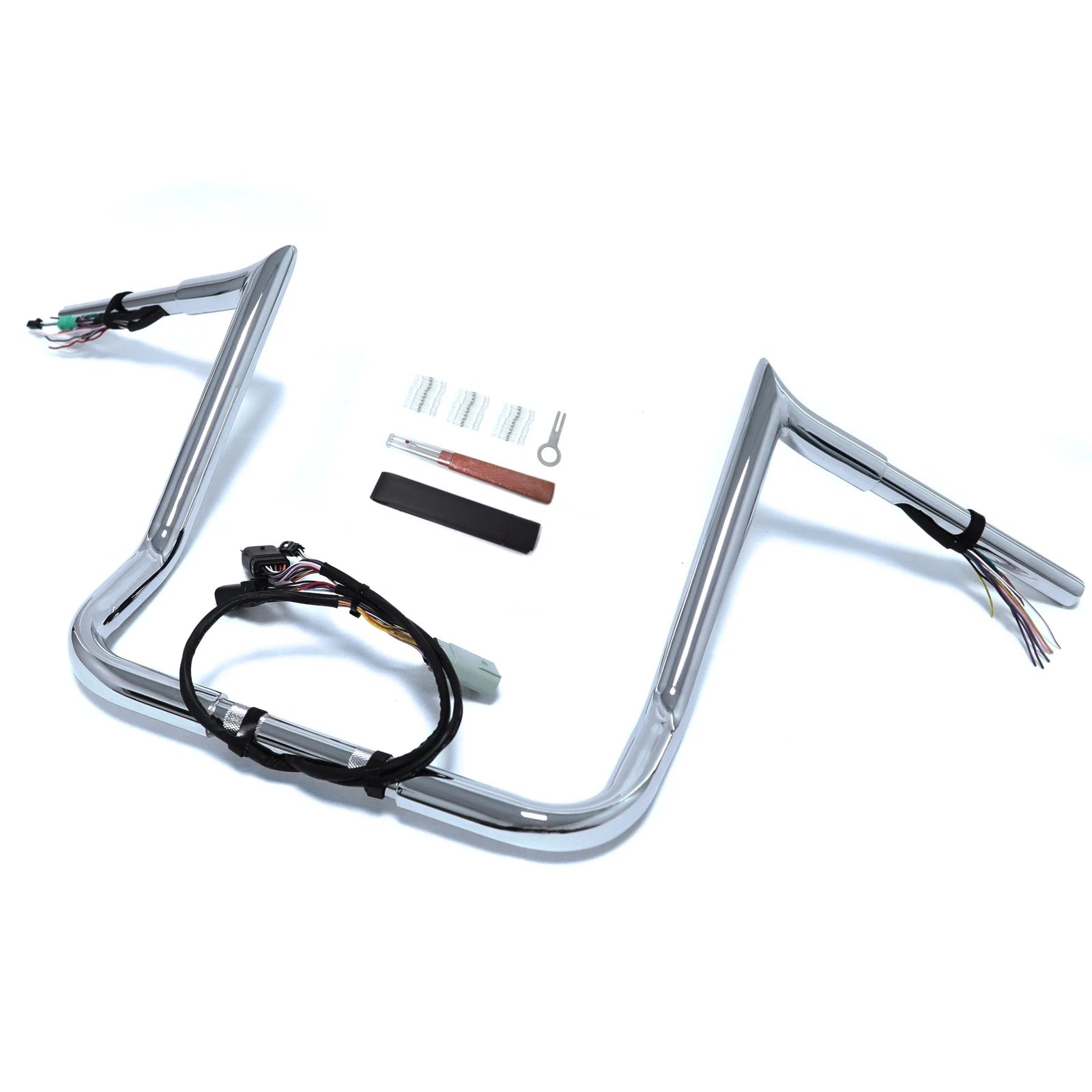 14" Prewired Handlebar for Harley Street Glide/Electra Glide/Ultra (2008–2013) - Chrome