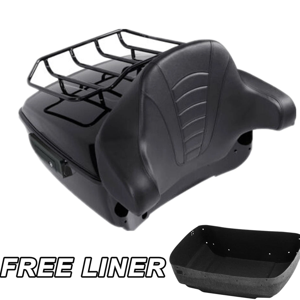 Backrest Pad for Harley Touring Road Glide (2014–2023)