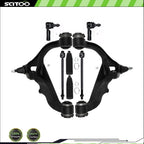 Set of 8 Front Lower Control Arms & Ball Joints for Ram 1500 (2011–2012)