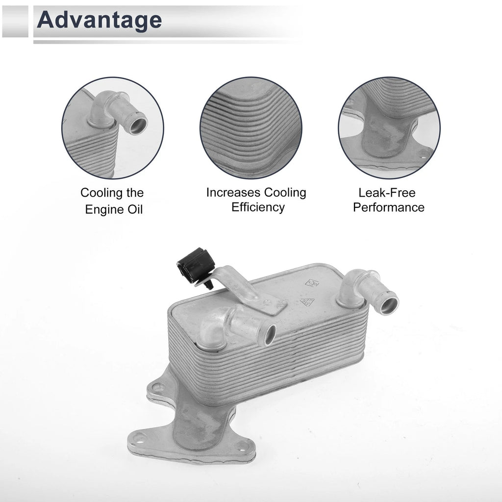 Engine Oil Cooler for Volkswagen (09G409061E)