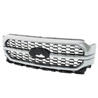 Chrome Front Upper Bumper Grille Assembly for Ford F-150 (2021–2023)