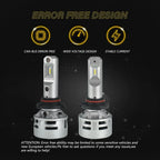 2X 9005 HB3 LED Headlight Bulbs for