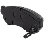 Set of 4 Front Semi-Metallic Brake Pads for Nissan Sentra (1982–1990)