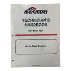 In-Line Diesel Engines Technicians Handbook for MerCruiser (1997)