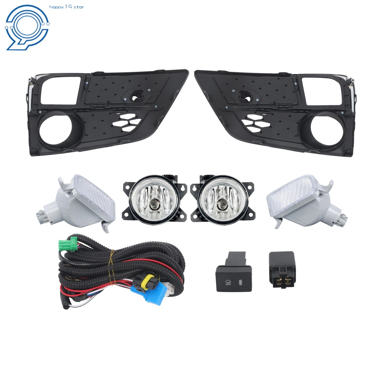 Set of 2 Front Fog Lights for Honda Odyssey (2018–2020)