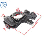 Set of 2 Front Spindle Knuckles for Chevrolet Silverado GMC Sierra (2011-2019)
