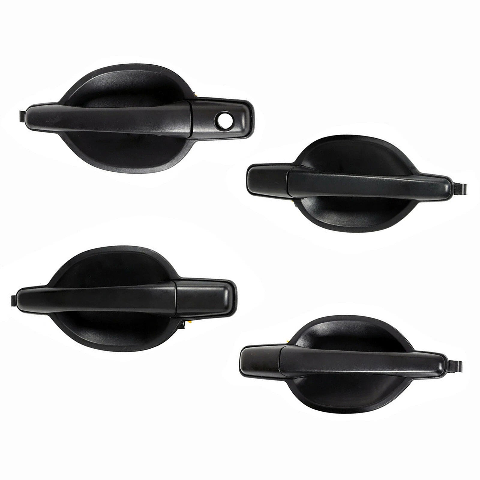 Outside Exterior Door Handle for Mitsubishi Endeavor (2004–2011) Black Textured
