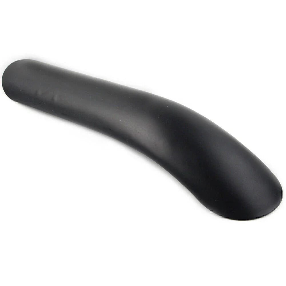 Curved Black Exhaust Muffler Pipe Heat Shield Cover for Harley