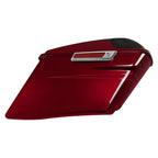 4" Stretched Saddlebags for Harley Road Glide (2014–2024) Velocity Red Sunglo