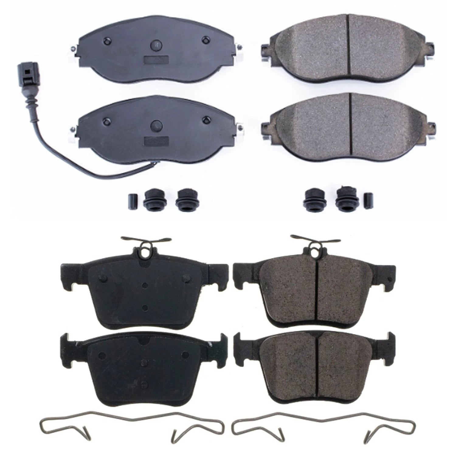 PowerStop Z17 Low-Dust Ceramic Disc Brake Pads Kit for Arteon Jetta (2018–2023)