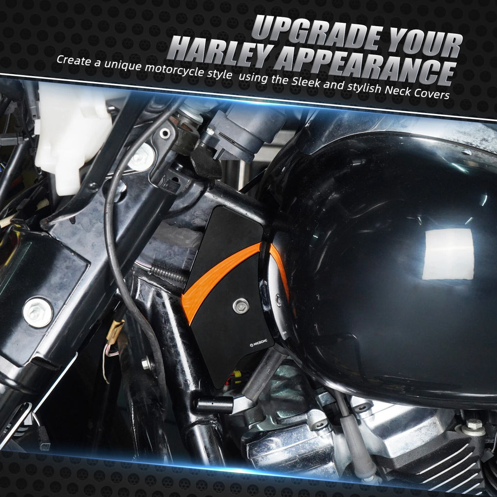 Neck Protector Covers Trim for Harley Street Glide FLHX, FLHXS (2014–2023)