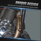 Muffler Pipe Heat Shield Cover for Harley Road Glide FLTRU FLTRX (2015–2023)