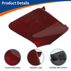 Tow Hook Cover for Mercedes-Benz CLS W218 (2012–2018) No.A2188850626 Red