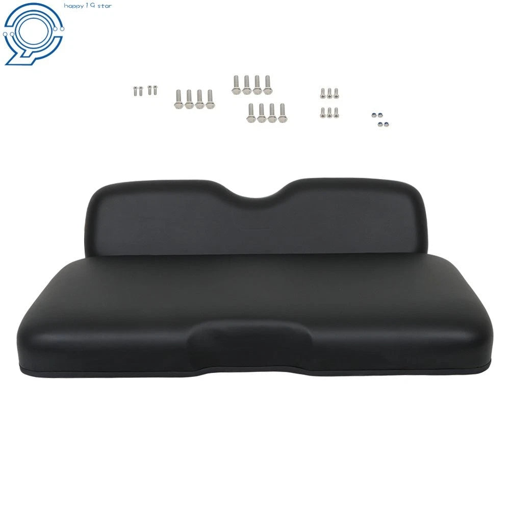 Set of 2 Black Front Seat Cushions for EZGO RXV (2008–Present)